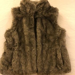BR Faux Fur Vest